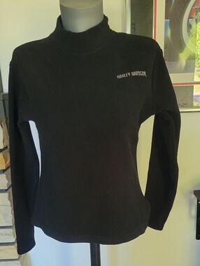 Harley-Davidson Fleece Top Small Black